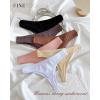 imageFINETOO Cotton Thongs for Women Soft Low Rise Sexy Thong Ladies Panties Womens Underwear 6 Pack SXXXLBlackbeigewhitepurplecoffeebrown