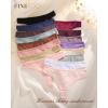 imageFINETOO Cotton Thongs for Women Soft Low Rise Sexy Thong Ladies Panties Womens Underwear 6 Pack SXXXLSet16pack