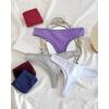 imageFINETOO Cotton Thongs for Women Soft Low Rise Sexy Thong Ladies Panties Womens Underwear 6 Pack SXXXLSet96pack