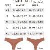 imageFINETOO Seamless Thongs for Women Sexy No Show Panties Invisible Vwaisted Stretch Ladies Underwear 6 Pack XSXLA6pack