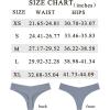 imageFINETOO Seamless Thongs for Women Sexy No Show Panties Invisible Vwaisted Stretch Ladies Underwear 6 Pack XSXLB6pack