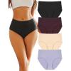 Black & Beige & Grape Purple & Silver Gray