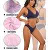 imageFINETOO 6 Pack Sexy Underwear for Women Silky Seamless No Show Panties Ladies Lace Bikini Lightweight Cheeky HipsterColor 19 Pack