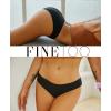 imageFINETOO 6 Pack Womens Seamless Hipster Underwear No Show Panties Invisibles Briefs Soft Stretch Bikini Underwears XSXLSolid 13
