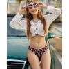 imageFINETOO 6 Pack Womens Seamless Hipster Underwear No Show Panties Invisibles Briefs Soft Stretch Bikini Underwears XSXLSolid 6