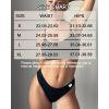 imageFINETOO 7 Pack Womens Thongs Underwear Cotton Breathable Low Rise Hipster Panties Sexy SXL7pack Thongs