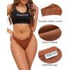 imageFINETOO 7 Pack Womens Thongs Underwear Cotton Breathable Low Rise Hipster Panties Sexy SXL7pack Thongs G