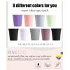 imageFINETOO 9 Pack Cotton Underwear for Women Sexy Low Rise Ribbed Hipster Breathable Soft Womens Bikini Panties Cheeky SXXXLSeta9pack