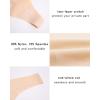 imageFINETOO 9 Pack Seamless Thongs for Women No Show Underwear V Waisted Comfortable Sexy Thong Panties XSXLC9pack