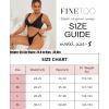 imageFINETOO Seamless Underwear for Women High Cut String Bikini Panties Low Rise Hipster Ladies Sexy Cheeky Underwear Brief6pack Black1 Wine1 Nude1 Ivory1 Grey1 Orange1