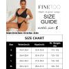 imageFINETOO Seamless Underwear for Women High Cut String Bikini Panties Low Rise Hipster Ladies Sexy Cheeky Underwear Brief6pack Blackpinkkhakibluepurpleivory