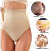 imageFINETOO Tummy Control Underwear Shapewear for women High Waisted Control Panties C Section Body Shaper Briefs PlusNude
