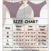 imageFINETOO Womens Cotton Underwear Sexy Stretch Bikini Panties Low Rise Hipster Ladies Soft VWaist CheekyBlack  Pink  Grayblue  Khaki  Light Khaki  White