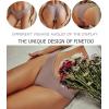 imageFINETOO Womens Cotton Underwear Sexy Stretch Bikini Panties Low Rise Hipster Ladies Soft VWaist CheekyBlack  Pink  Grayblue  Khaki  Light Khaki  White