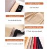 imageFINETOO High Waisted Tummy Control Underwear for Women Seamless Shapewear Panties Boy Shorts Ladies No Show Boxer BriefsBlack