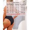 imageFINETOO High Waisted Underwear for Women Seamless Panties Bikini High Cut No Show Sexy Cheeky Panties 6 PackC6pack