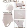 imageFINETOO Women Underwear High Waisted Thongs Tummy Control Seamless Thongs Shapewear No Show Panties 4 Pack S3XLA4pack
