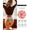 imageFINETOO Womens Underwear Cotton High Cut String Bikini Panties Low Rise Hipster Ladies Sexy Cheeky Underwear PackB6pack