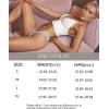 imageFINETOO 10 Pack Thongs for Women Cotton Underwear V String Breathable Stretch Hipster Sexy Thong Panties SXLThongs 10pack