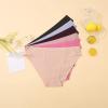 imageFINETOO 12Pack Womens Seamless Underwear No Show Cheeky Panties Invisibles Briefs Soft Stretch Bikini Hipster XSXL12pack Solid