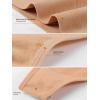 imageFINETOO 4 Pack High Waist Thongs for Women Breathable Underwear Soft Stretchy Nylon Spandex No Side Seam Panties