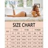 imageFINETOO 6 Pack Seamless Thongs for Women No Show Wavy Edge Side Womens Thong panties Ladies Underwear Sexy SXLMulticolordark
