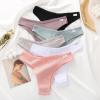 imageFINETOO 6 Pack Womens Underwear Cotton Rib Cheeky Panties Ladies Brazilian Hipster Sexy VWaist Cute Lingerie SXLM