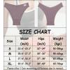 imageFINETOO 6 Pack Womens Underwear Cotton Rib Cheeky Panties Ladies Brazilian Hipster Sexy VWaist Cute Lingerie SXLM