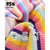 imageFINETOO Cotton Thongs for Women Sexy Soft Breathable Thong Underwear Low Rise Colorful Stripes Hipster Panties 5 Pack5pack a
