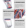 imageFINETOO Cotton Thongs for Women Sexy Soft Breathable Thong Underwear Low Rise Colorful Stripes Hipster Panties 5 Pack5pack a