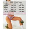 imageFINETOO Cotton Underwear for Women Cheeky High Cut Breathable Stretch Sexy Ladies Hipster Bikini Panties Pack SXLColorful Stripes 5a
