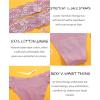 imageFINETOO Seamless Thongs for Women 6 Pack Sexy VWasit Womens Underwear No Show Tback Underwear for Women PantiesB 6 Packblack1 Purple1 Khaki1 Beige1 Green1 Red1 