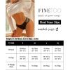 imageFINETOO Seamless Thongs for Women 6 Pack Sexy VWasit Womens Underwear No Show Tback Underwear for Women PantiesB 6 Packblack1 Purple1 Khaki1 Beige1 Green1 Red1 