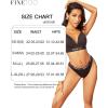 imageFINETOO Cotton Thongs for Women Breathable Stretch Hipster Panties Sexy High Waisted Thong Underwear SXLThongs 5a