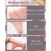 imageFINETOO Cotton Thongs for Women Breathable Stretch Hipster Panties Sexy High Waisted Thong Underwear SXLThongs 5a