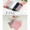 imageFINETOO Boyshort Underwear for Women Cotton Boxer Briefs Full Coverage Ladies BoyShorts Panties 5 PackA5pack