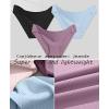 imageFINETOO 6 Pack Womens Underwear Seamless Bikini Panties Low Rise Cheeky Underwear Stretch Hipster Brief for LadiesC1 6 Packsblack1 Navy1 Wine1 Sky Blue1 Pink1 Violet1