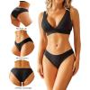 imageFINETOO 6 Pack Womens Underwear Seamless Bikini Panties Low Rise Cheeky Underwear Stretch Hipster Brief for LadiesC2 6 Packsblack1 Navy1 Violet1 Pink1 Nude1 Rose1