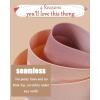 imageFINETOO 6 Pack Thongs for Women Seamless Hipster Low Rise Breathable Invisible Panties No Show Underwear XSXLBlackamber Brownchocolatelavendervanilla Iceapricot