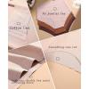imageFINETOO Seamless Underwear for Women High Waisted Womens Underwear Cheeky Bikini No Show Briefs Ladies Panties 6 Pack6 Packblack1 Brown1 Orange1 Nude1 White1 Light Khaki1