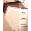 imageFINETOO Seamless Underwear for Women High Waisted Womens Underwear Cheeky Bikini No Show Briefs Ladies Panties 6 Pack6 Packblack1 Brown1 Orange1 Nude1 White1 Light Khaki1