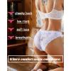 imageFINETOO 6 Pack Bikini Underwear for Women Sexy Lace Cheeky Panties Low Rise Hipster Cotton PantyColor A6