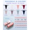 imageFINETOO 10 Pack G String Thongs for Women Low Rise T Back Panties Sexy Underwear Womens Soft Ribbed Cotton Thong SXL