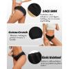 imageFINETOO Cotton Underwear for Women Sexy Cheeky Lace Bikini Panties Soft Breathable Womens Underwear 6 Pack6b