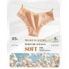 imageFINETOO Cotton Underwear for Women Sexy Panties Lace Hipster Low Rise Breathable Womens Cheeky 6 Pack SXLBlakcKhakiFloral GrayApricotWhitePink