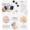 imageFINETOO Womens Underwear Cotton Hipster Sexy Panties Full Coverage Briefs Stretch Bikinis Comfortable Cheeky 6 PackColor a