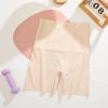 imageFINETOO High Waisted Tummy Control Underwear for Women Seamless Shapewear Panties Boy Shorts Ladies No Show Boxer BriefsBeige