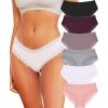 A 6 Pack (Black*1 White*1 Pink*1 Purple*1 Grey*1 Khaki*1)