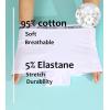 imageFINETOO Womens Cotton Boy Shorts Underwear Full Coverage Soft Boxer Briefs Panties for Lady Girls 6 PackBlack