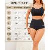 imageFINETOO Tummy Control Shapewear for Women Seamless Body Shaper Underwear High Waisted Panties Moderate Shaping Briefs S3XLB2pack